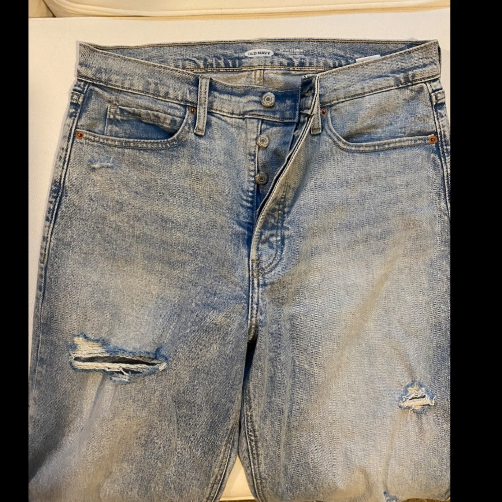 Old Navy sky high strait leg jeans 👖